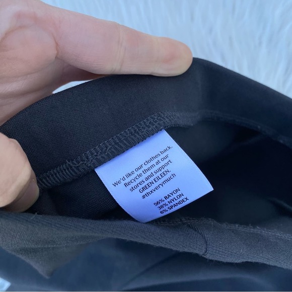 Eileen Fisher gray stretchy lounge dress pants XS - Picture 5 of 6